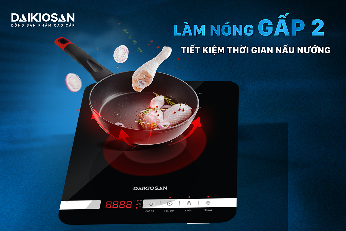 Bếp từ đơn Daikiosan DKT-100004.