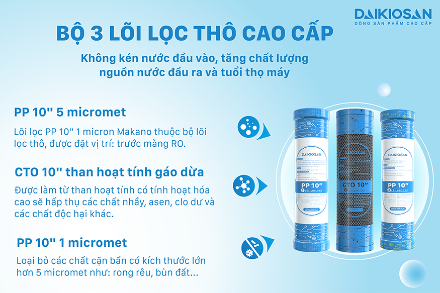 Phần 4 lõi lọc thô