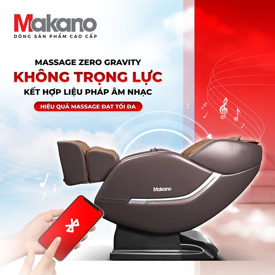 Ghế massage makano MKGM-10003 không trọng lực