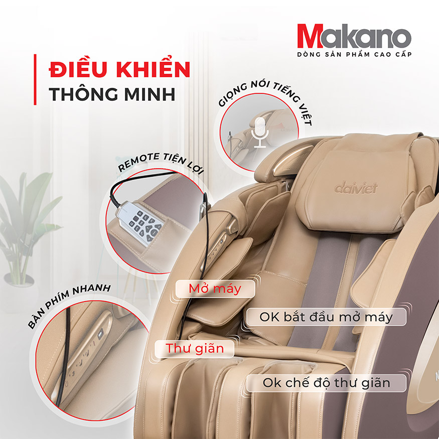 điều khiển tiện lợi bằng tiếng Việt Makano dvgm-20001