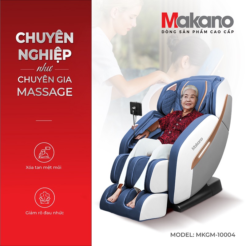 Ghế massage Makano MKGM-10004 là dòng massage 3D cao cấp