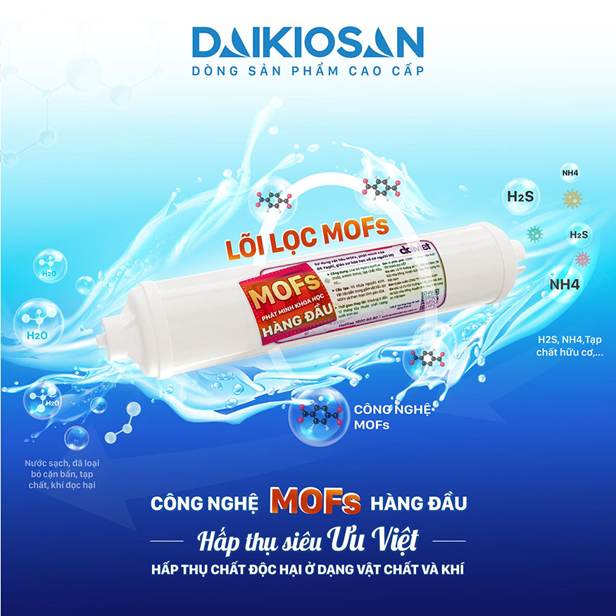 Lõi Mofs máy lọc nước DR H Daikiosan