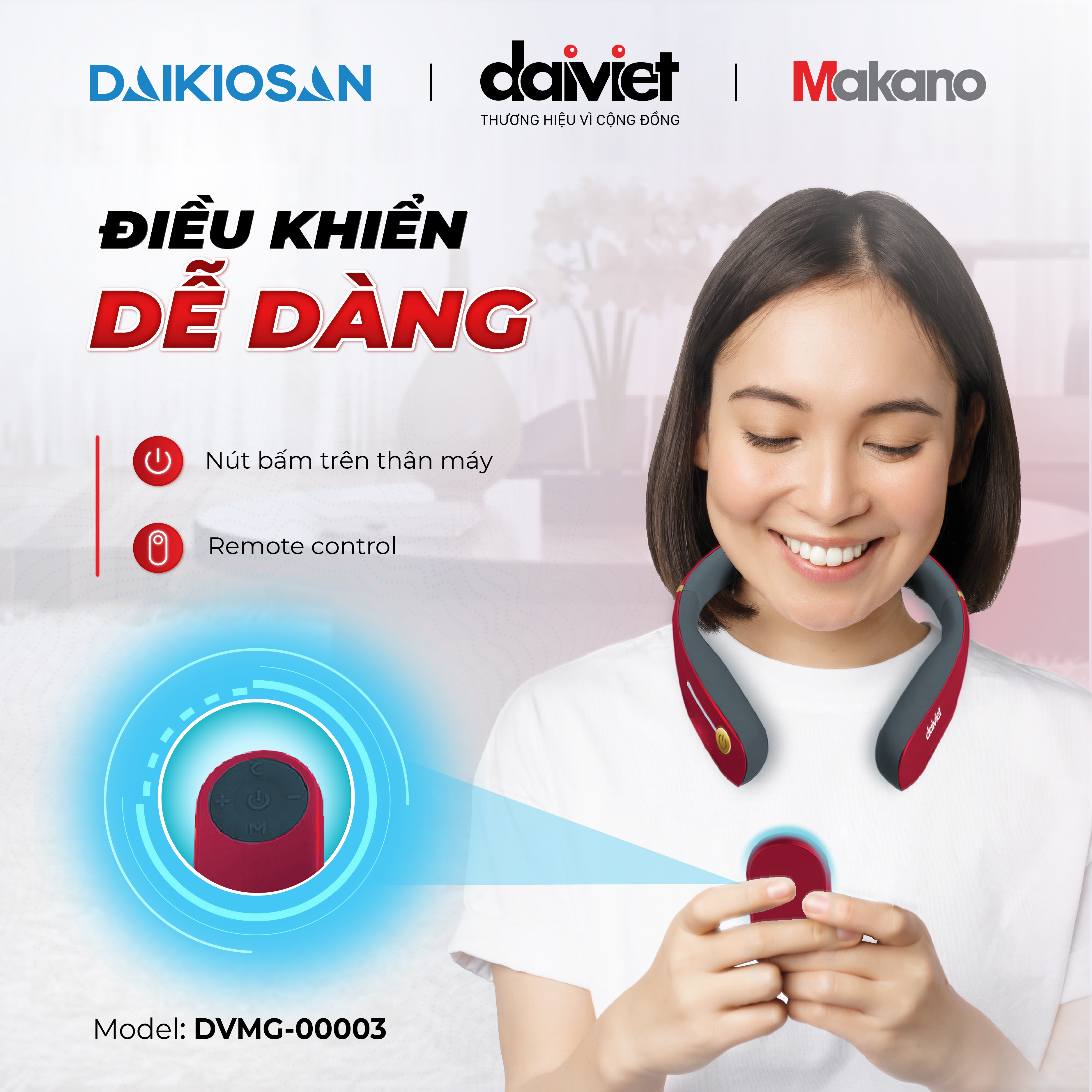  massage cổ đại việt dvmg-00003 sử dụng dễ dàng