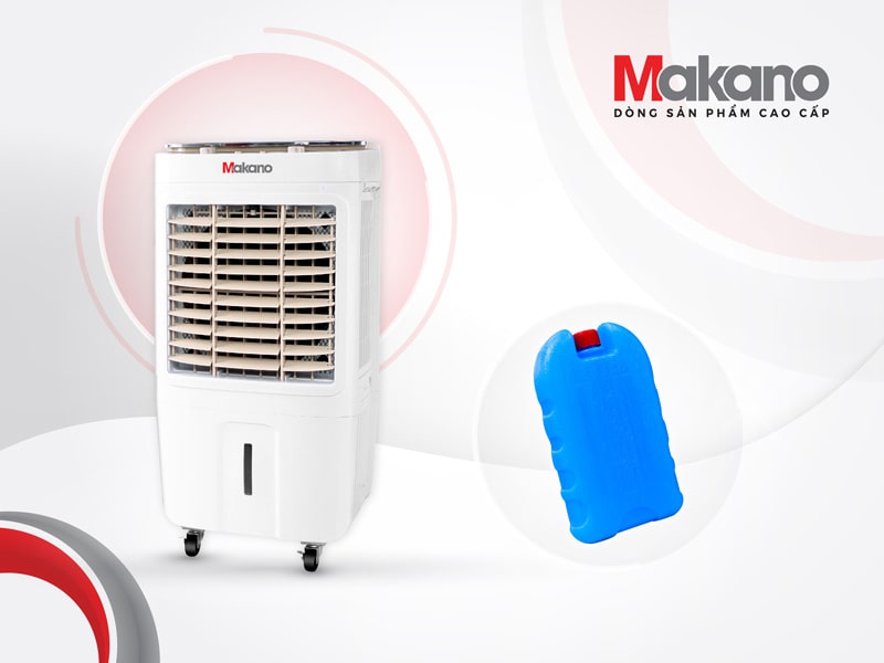 Makano MKA-03500A được trang bị đá khô làm tăng hiệu quả làm mát