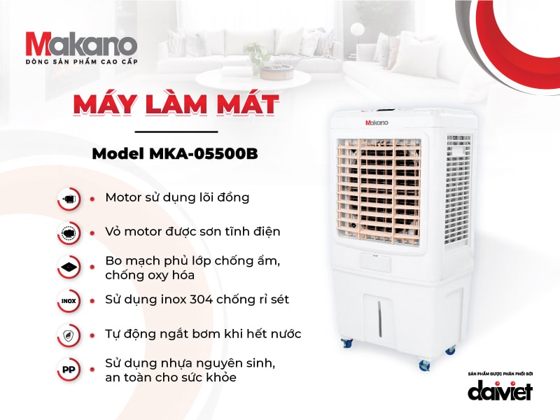 Sản phẩm Makano sở hữu sự chất lượng trong từng linh phụ kiện