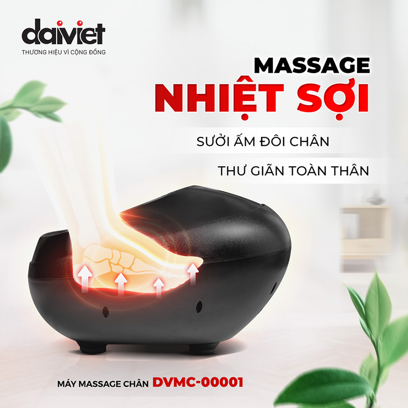 massage sưởi nhiệt giúp kích thích vào các huyệt đạo đem lại cảm giác thư giãn và giúp tăng hiệu quả massage