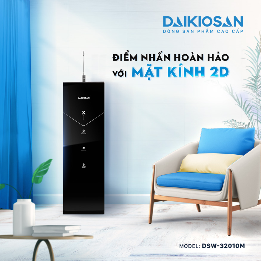 Ưu điểm của dòng máy lọc nước X-Guard Daikiosan DSW-32010M