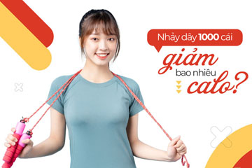 Nhảy dây bao nhiêu cái để giảm cân giảm calo