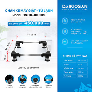 Chân kê máy giặt, tủ lạnh DVCK-00005