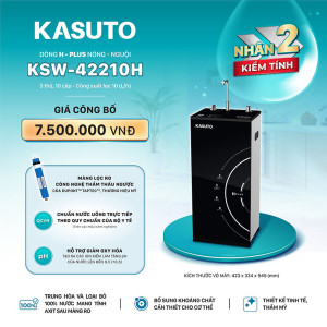 Máy lọc nước Kasuto H-Plus 2D KSW-42210H