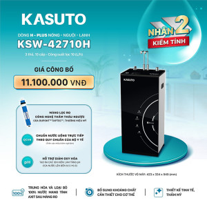 Máy lọc nước Kasuto H-Plus 2D KSW-42710H